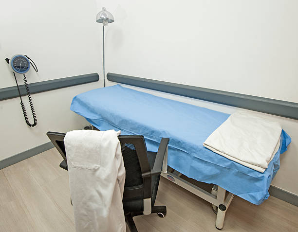 istock Consultation room in a doctors surgery 590063192