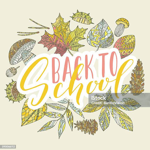 Back To School Stock Illustration - Download Image Now - Abstract, Adult, Autumn