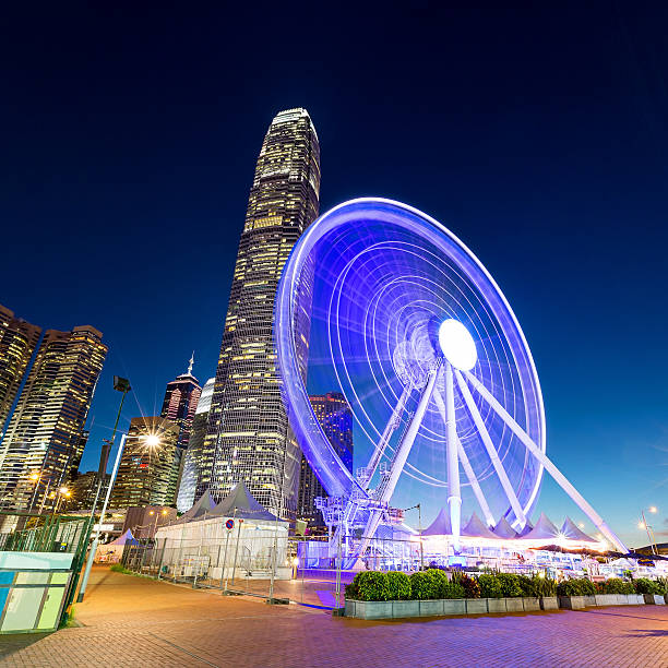 istock Hong Kong city at night 590067674
