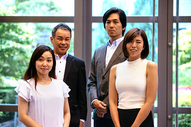 istock Successful Japanese stock brokers 590069272