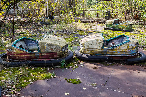 istock Exclusion Zone. Chernobyl. Pripyat. Ukraine. Children's entertai 590070128
