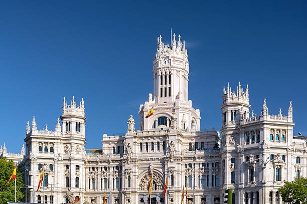 istock The Cybele Palace (Palace of Communication) in Madrid, Spain 590071788
