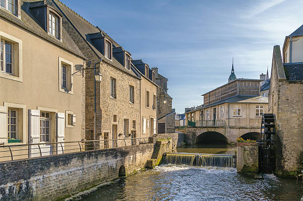 istock River Aure in Bayeux, France 590073464