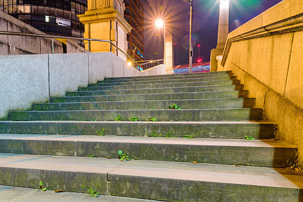 istock Urban scene of stairs 590075714