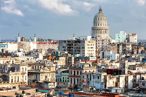 istock Havana, Aerial View at Sunset, Cuba 590134944