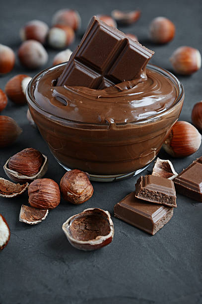 Homemade hazelnut spread