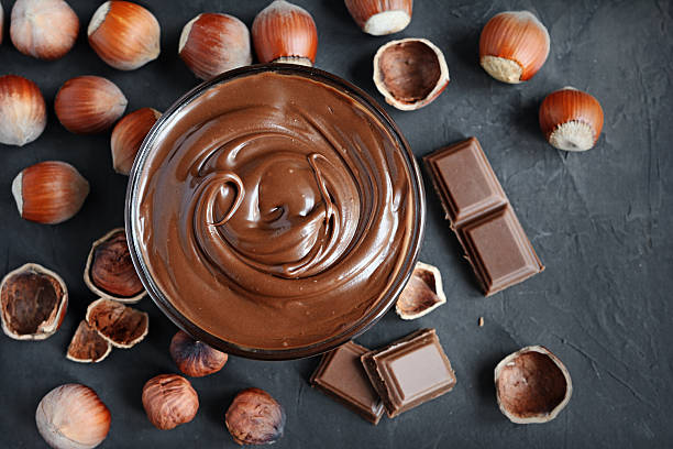 Homemade hazelnut spread