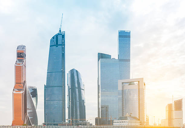istock Compleks of skyscrapers 590137866