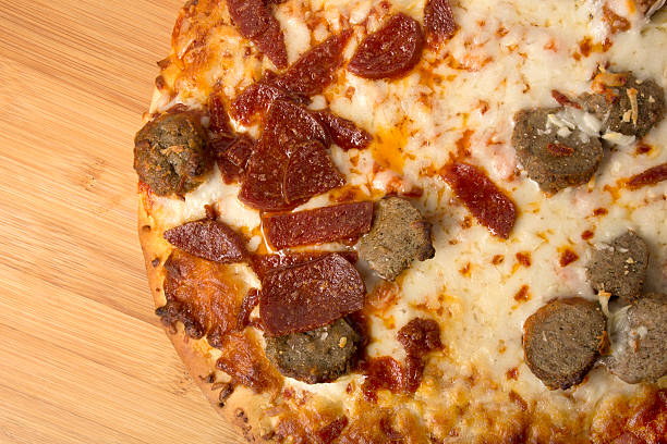 istock Pepperoni and Sausage Pizza 590140432