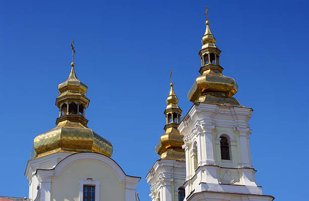 Holy Transfiguration Cathedral Holy Transfiguration Cathedral in Vinnitsa, Ukraine vinnytsia photos stock pictures, royalty-free photos & images