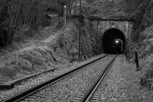 An old abandoned mine located near the Salmon Glacier in northern British Columbia.