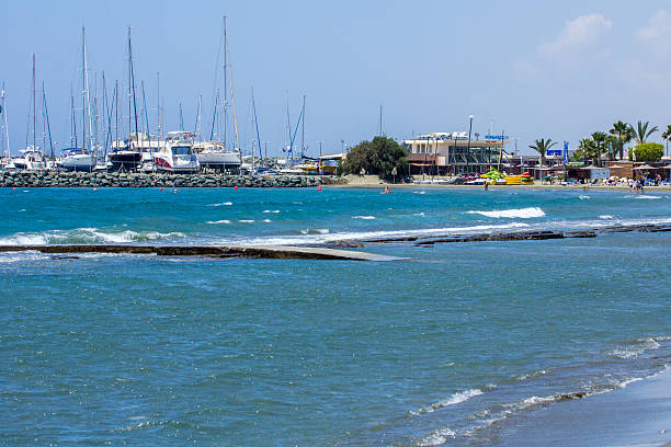istock seascape with yachts on the horizon 590142306