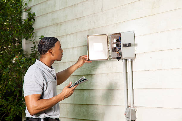 istock Inspector, engineer examines building outdoors. 590142722