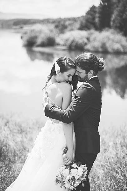 istock Bride and Groom enjoying in their love 590143148