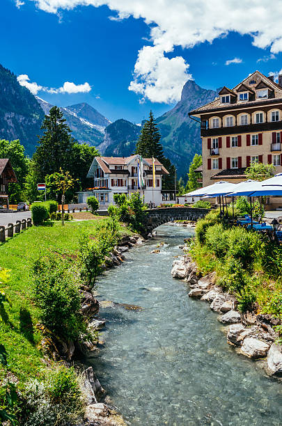 istock Kandersteg village, Switzerland 590143492