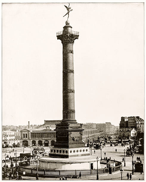 istock July Column, Paris, France in 1880s 590146446