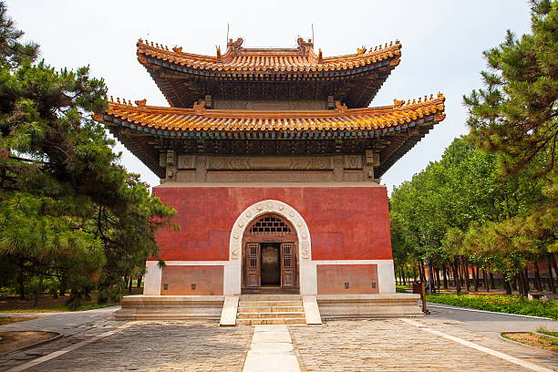 istock Eastern Qing Mausoleums- Cixi Mausoleum scenery 590146752