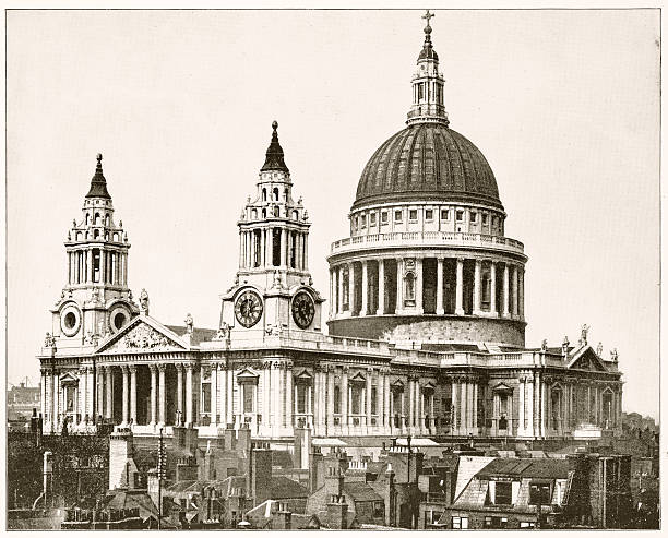 istock St Paul's Cathedral, London in 1880s 590149586