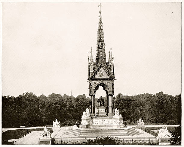 istock Albert Memorial, London in 1880s 590149608