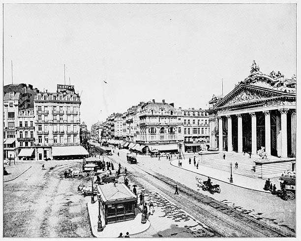 istock Brussel Belgium in 1880s 590150186