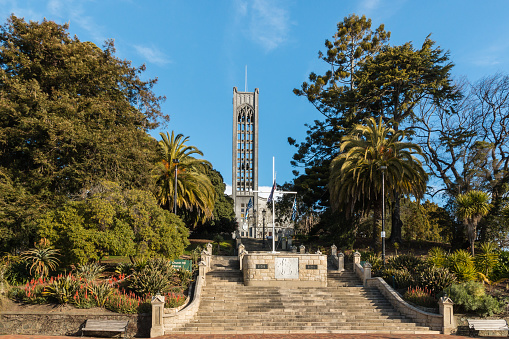 neogothic cathedral in Nelson town