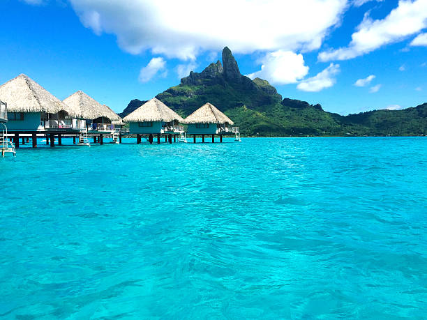 istock Bora Bora Tahiti Mt Otemanu 590153998