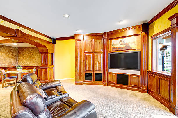 istock Open floor plan. Living room connected to dining area. 590160660