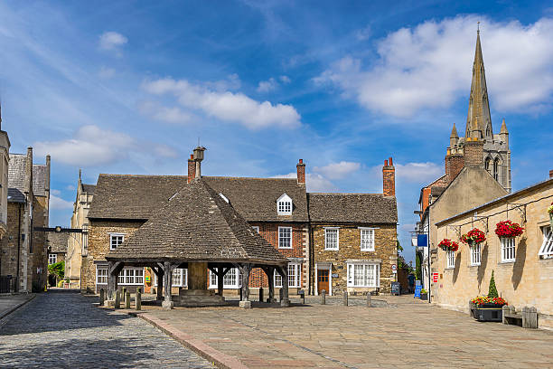 istock The Buttercross in Oakham in Rutland 590163320