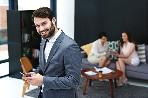istock Confirming my meeting with a client later 590164970