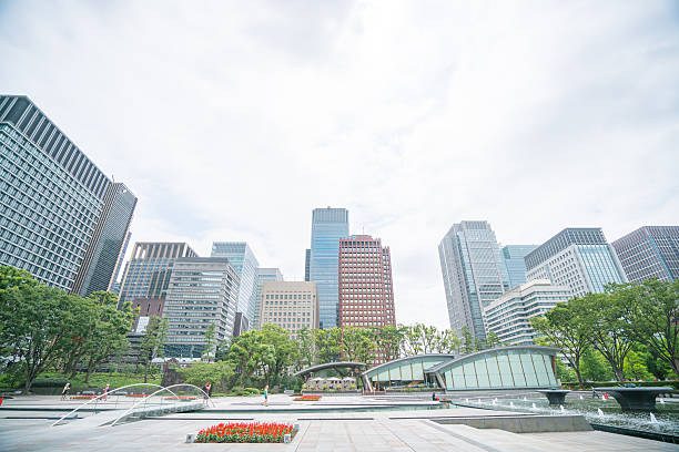 istock Marunouchi area buildings,tokyo,japan 590165034