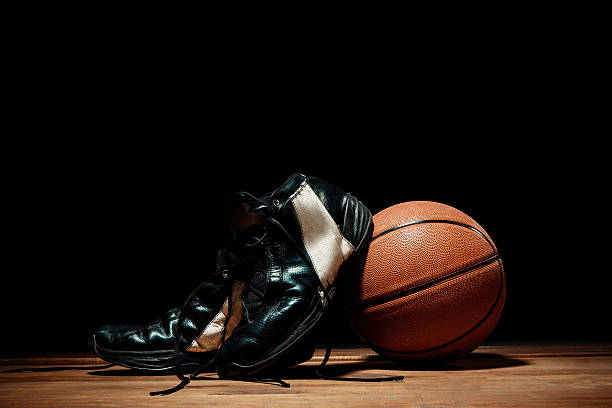 istock The basketball equipment 590170830