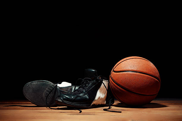 istock The basketball equipment 590170918