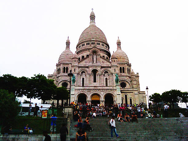 istock Church in a french park 590174030