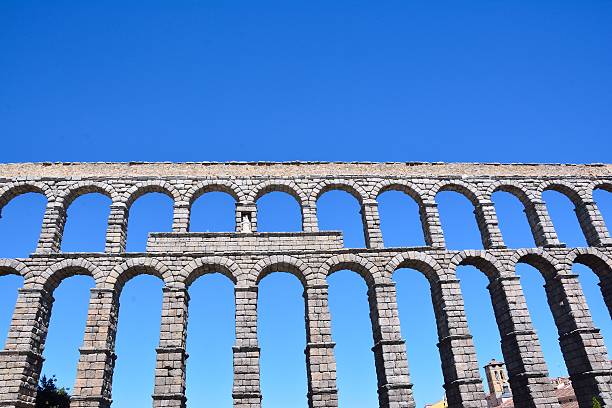 istock The famous ancient aqueduct in Segovia. 590174712