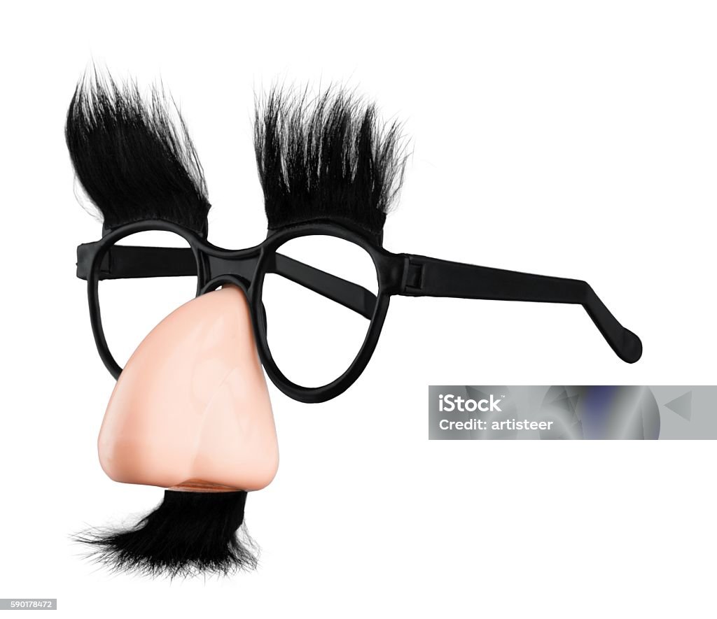 Groucho marx disguise Classic Disguise Mask with Fake Nose and Moustache Groucho Marx Disguise Stock Photo
