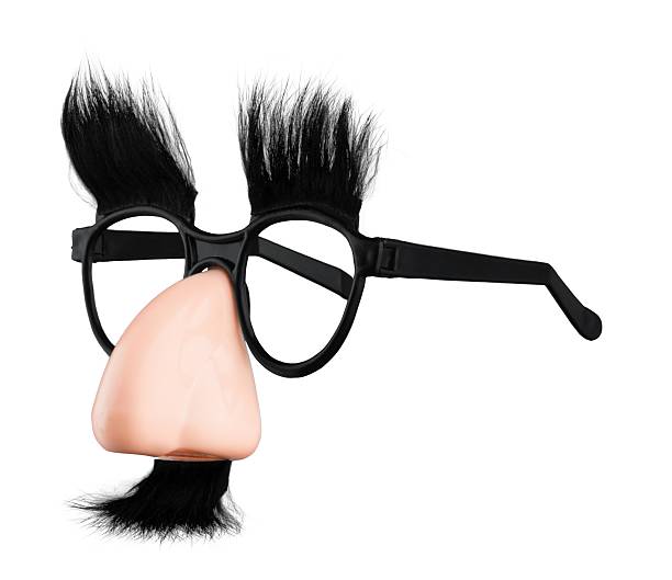 Groucho marx disguise Classic Disguise Mask with Fake Nose and Moustache groucho marx disguise stock pictures, royalty-free photos & images