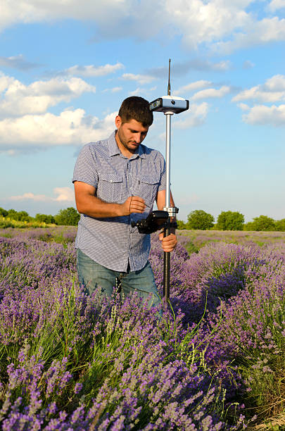 istock Tracing in a lavender field 590241632
