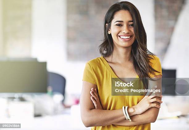 I Overcome Every Obstacle With A Smile On My Face Stock Photo - Download Image Now - Women, One Woman Only, Smiling