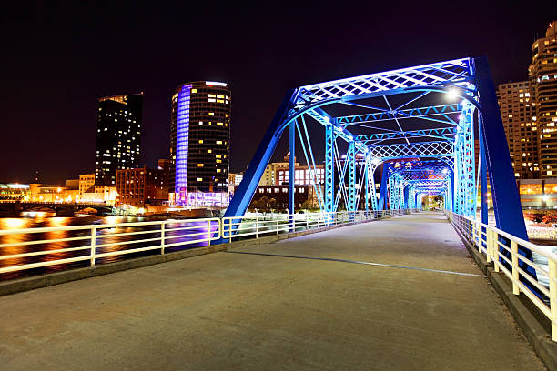 Historic Truss Bridge Grand Rapids, Michigan
