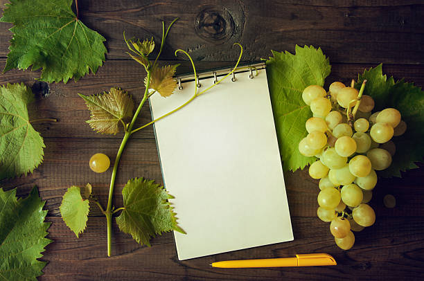 istock bunch of green grapes with leaves 590252492