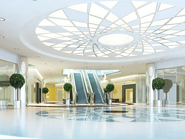 istock Hall in Megamall shopping center in a modern style. 590263078