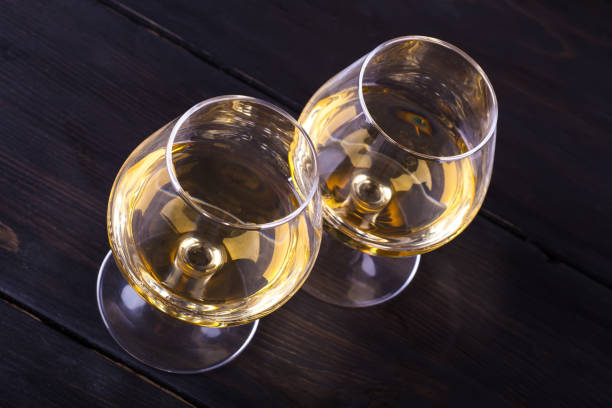 istock Glasses of brandy 590265238