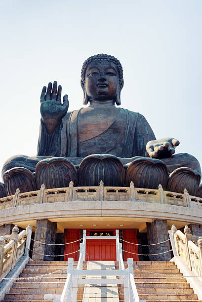 istock Tian Tan Buddha in Hong Kong 590265260