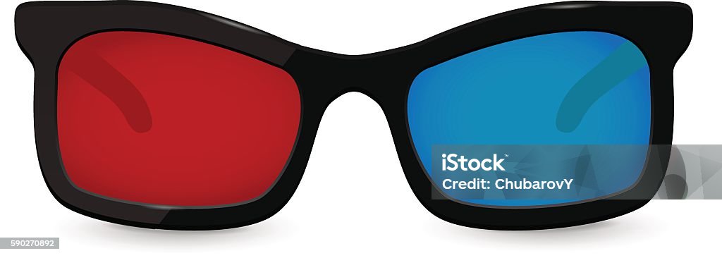 Kategori Plys dukke defekt 3d Glasses For Cinema Stock Illustration - Download Image Now - Front View,  Eyeglasses, Three Dimensional - iStock