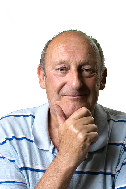 istock Senior man portrait 590278240