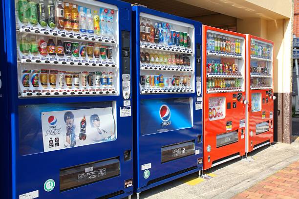 日本の自動販売機 - vending machine 写真 ストックフォトと画像