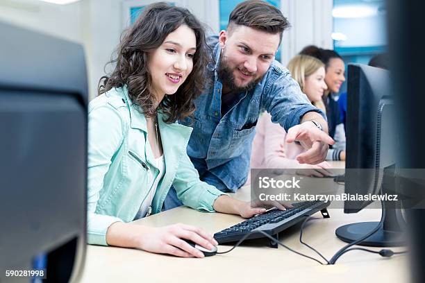 I Really Like This Part Stock Photo - Download Image Now - Computer Lab, Computer, Computer Mouse