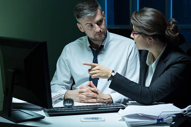 istock Ideal business couple 590282524