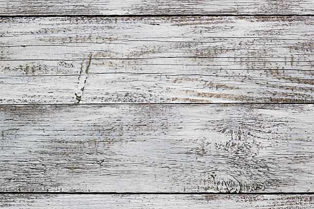 istock Vintage white wooden table background 590284028