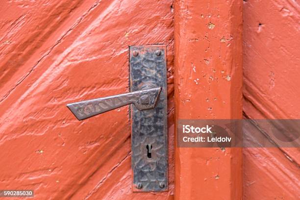 Door Handle Stock Photo - Download Image Now - Aging Process, Ancient, Antiquities